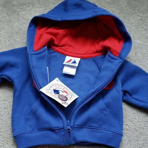 Cubs Hoodie Size 3-6 months - Picture 2 of 5